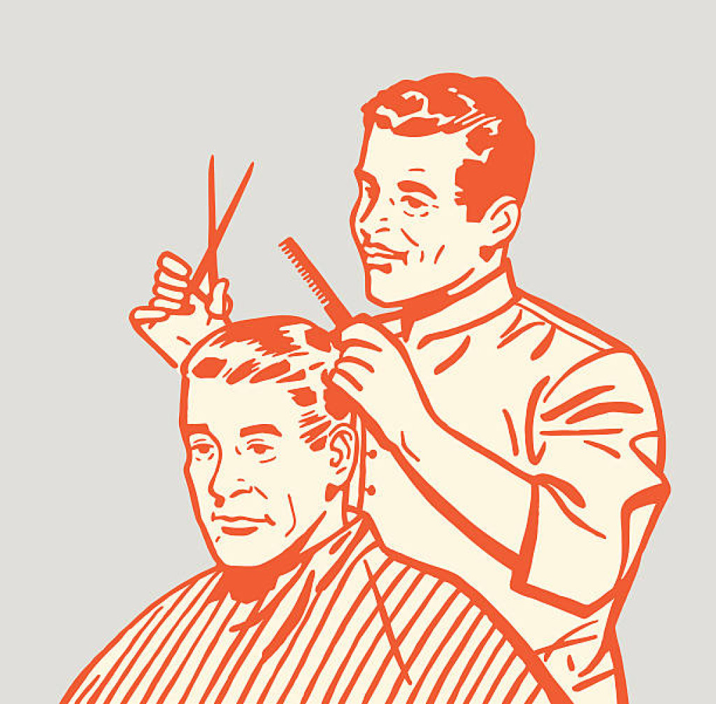 Service de coiffure rétro et tendance